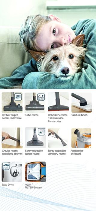 Thomas пылесос Pet and Family