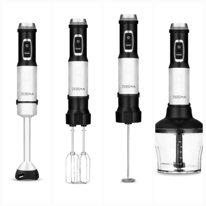 Zeegma Handy Chef 4в1 многофункционале вертикален ръчен пасатор/1000W