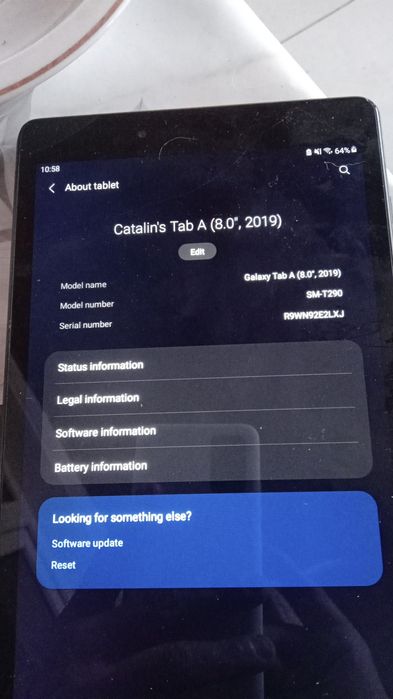 Vand tableta Samsung Galaxy Tab A 8(2019)