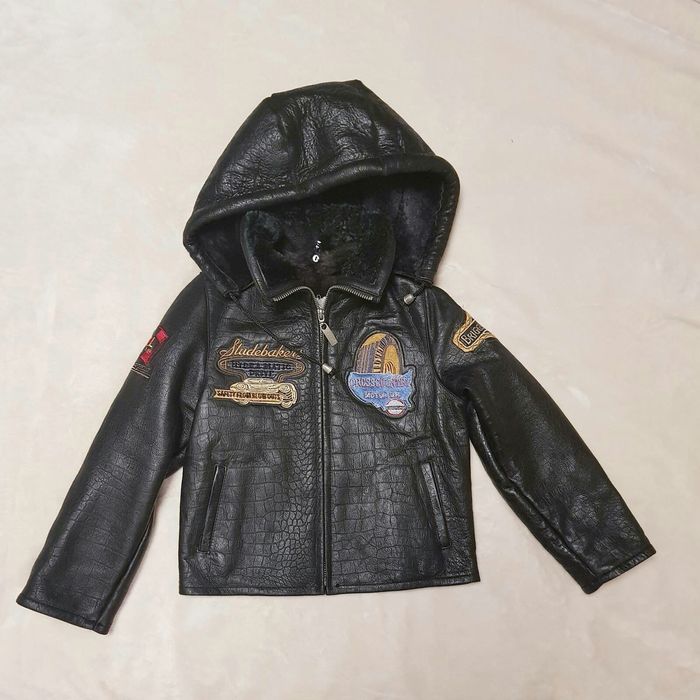 Детски кожени якета