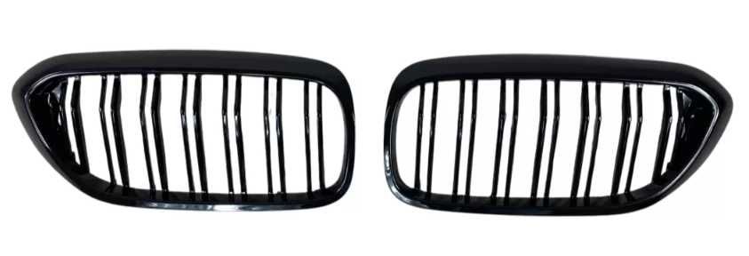 SET GRILE DUBLE BMW G30 ( 2017-2020 ) Negru Lucios