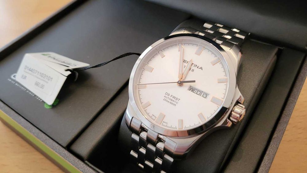 CERTINA DS First Day-Date Automatic /НОВ премиум швейцарски часовник/