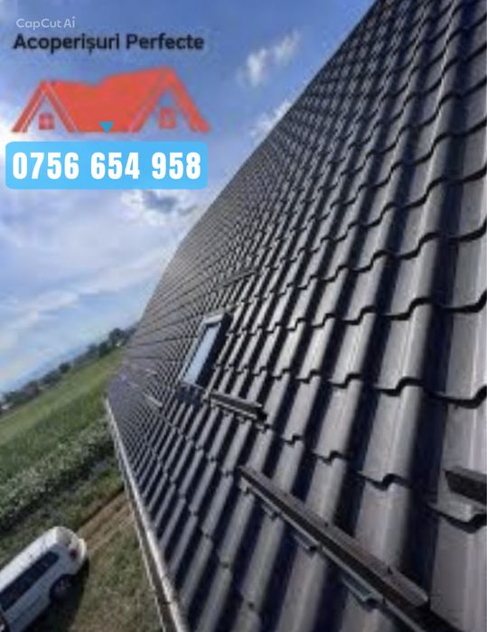 Acoperișuri noi & reparații + PLATĂ ÎN RATE | Ofertă Rapidă!0755665607-0756654958