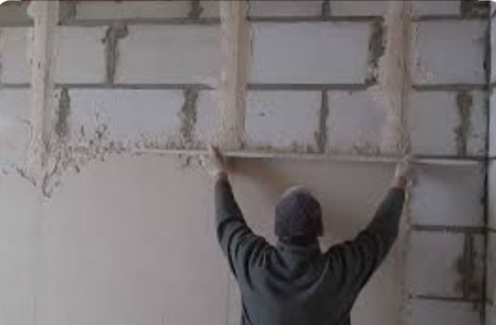 Шпатлёвка стен и потолков