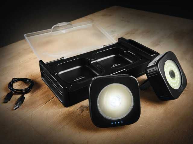 Parkside акумулаторни двойни лампи 3.7V