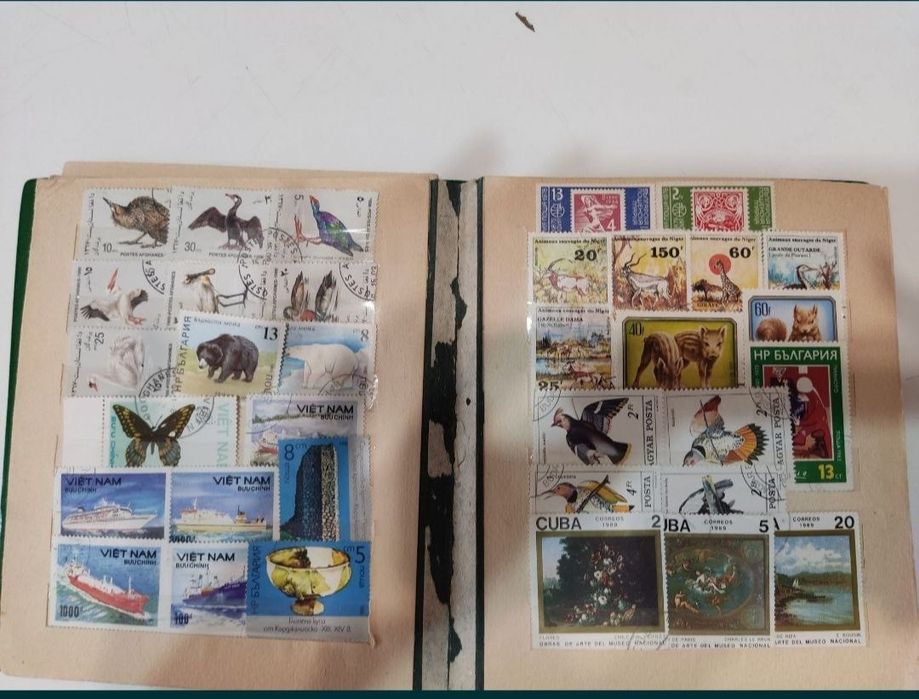 Марки советские + альбом