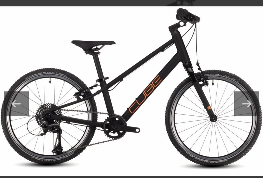 Bicicleta Copii Cube Numove 200 - 20 Inch, Negru