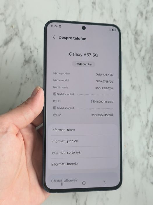 Vand/Schimb Samsung A57 5G 128gb