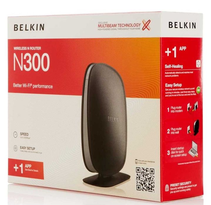 Router wireless nou, Belkin N300