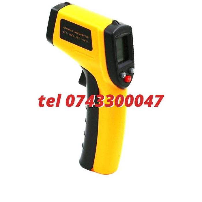 Termometru Industrial Optim 380 Interval 50 380 Grade C Cu Afisaj L