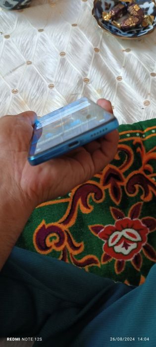 Redmi not 12 pro 8 256 xolati edial dakument karobka ..