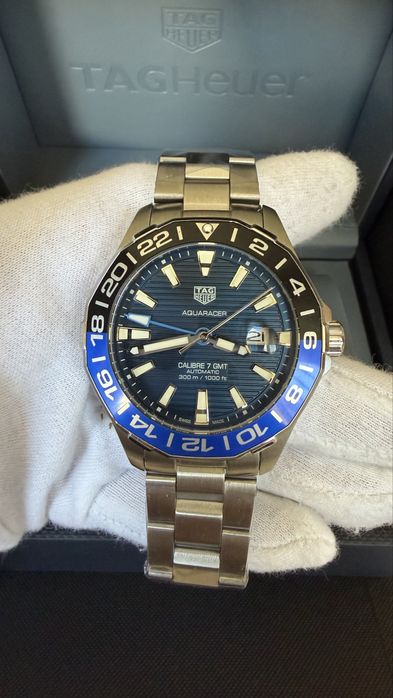 Мъжки автоматичен часовникTag Heuer Calibre 7 GMT Batman