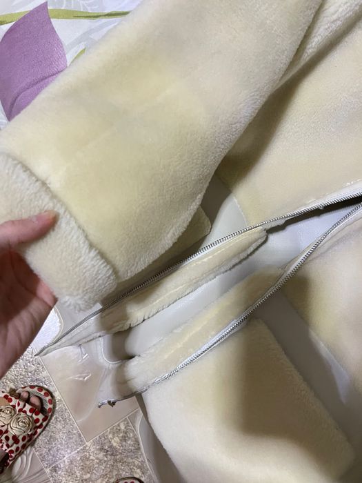 Зимняя дубленка.