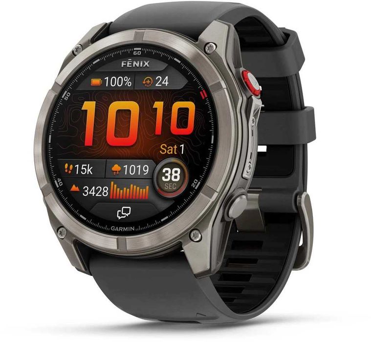 Garmin Fenix 8 Pro Amoled Sapphire GPS 51mm - Graphite/Titanium Titan