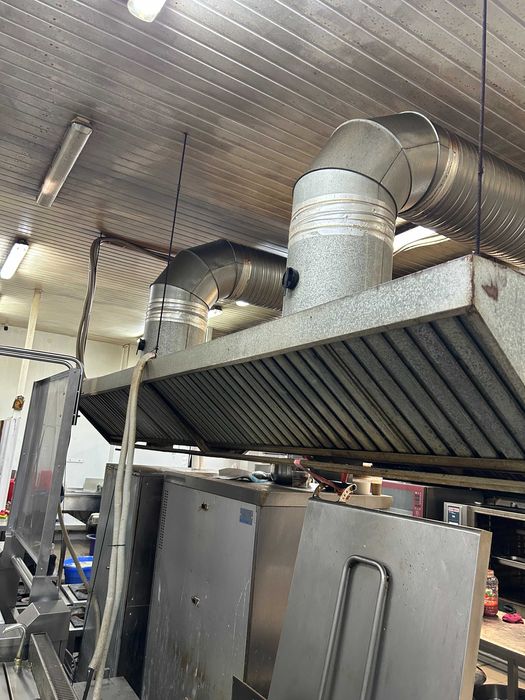 Професионално оборудване за кухня,спирални въздуховоди,аспирация