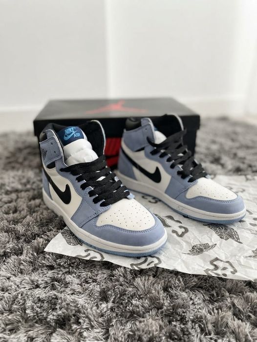 Adidasi Jordan 1 University Blue - Adidasi Fete Baieti