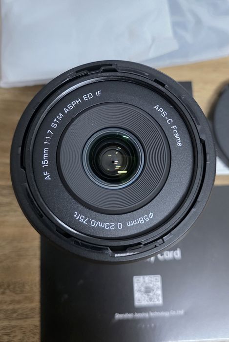 Obiectiv APS-C montura Nikon Z, Viltrox 15 mm, f1.7