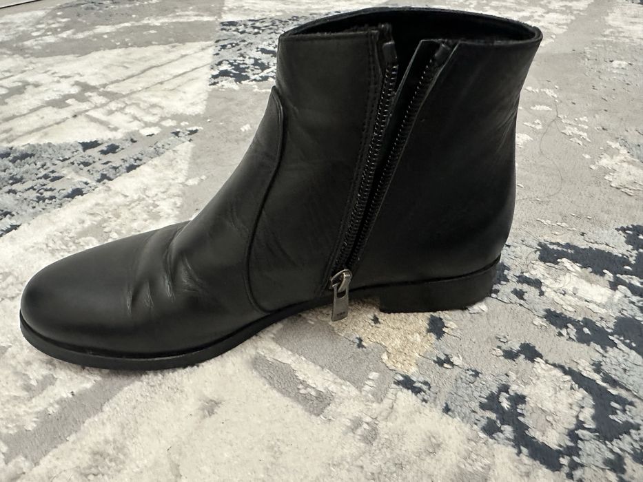 Натуральные осенние-весенние ботинки