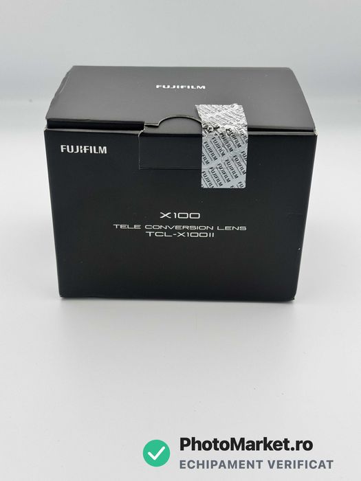 Fujifilm TCL-X100 II - factura si garantie!
