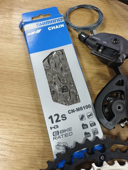 GROUPSET: SHIMANO XT M8100-12sp Ъпгрейд Кит Монтаж 10-51/32,34,36T
