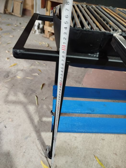 Grătar din butelie de gaz