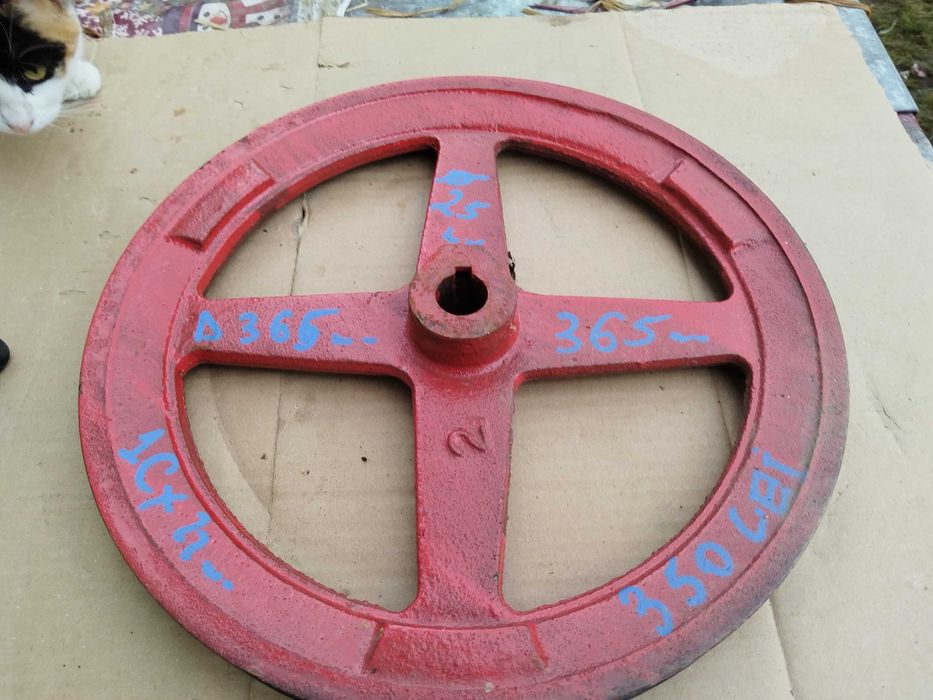 Fulie cu 1 curea cu diametrul de 36 cm