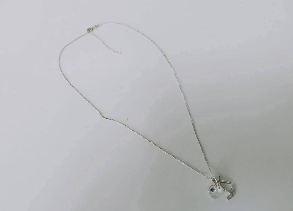 Vechi colier/lanț din argint de 925