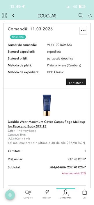 Fond de ten  estee lauder