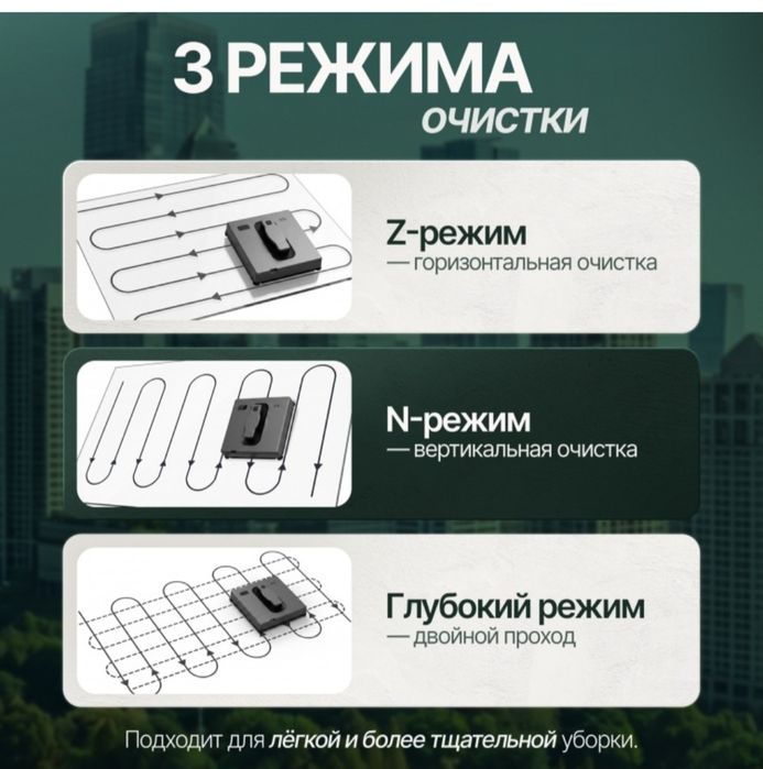 Робот мойщик окон квадратный