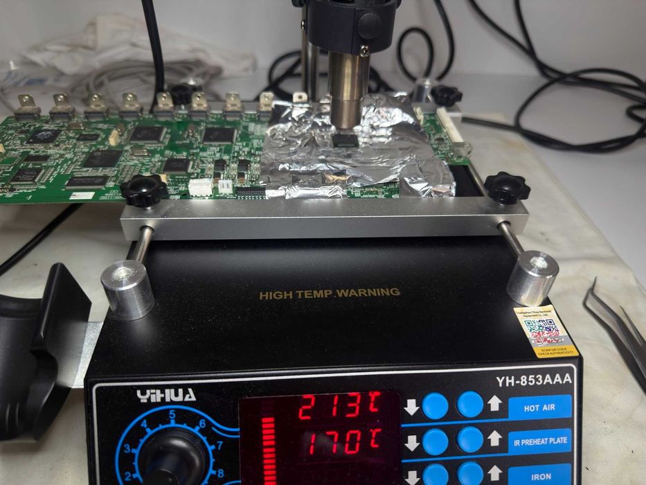 Експертни решения за сложна електроника – Ремонт на ниво компонент