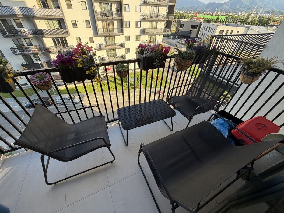 Set terasa/balcon 4 persoane JYSK