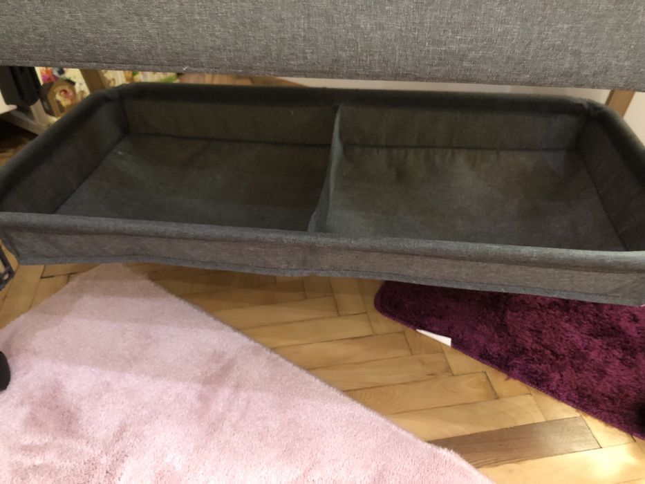 Бебешко кошара Amo- CANGAROO -тъмно сива