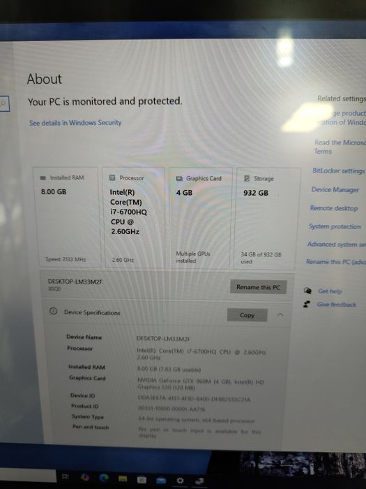 Lenovo IdeaPad Y700 Amanet BKG