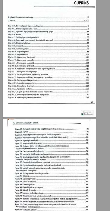 Fise de procedura penala generala si speciala 2025-PDF