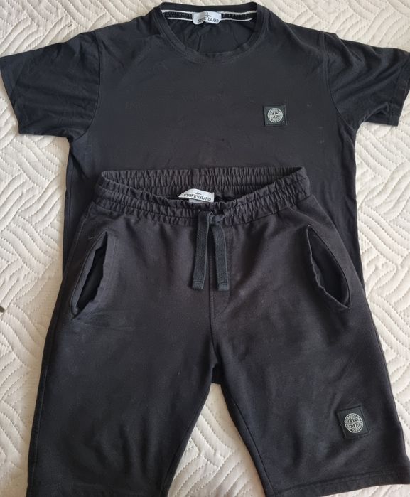 Stone Island M тениска и къси панталони комплект