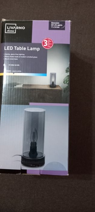 Livarno Led table lamp - Лед настолна ношна лампа