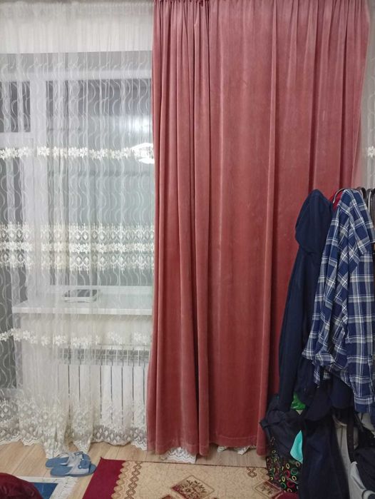 Штор с тюлем в комплекте