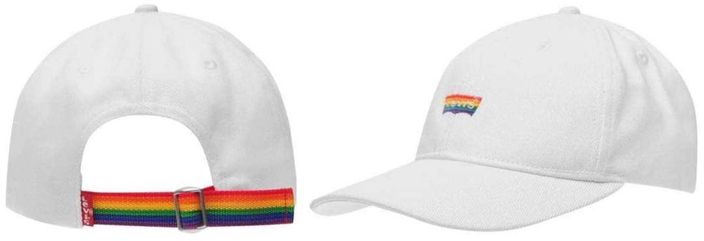 белая бейсболка Levi's, суперлимитированный выпуск, 100% хлопок