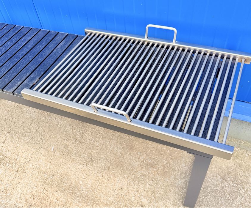 Grill inox 600x400 mm pentru gratar din inox
