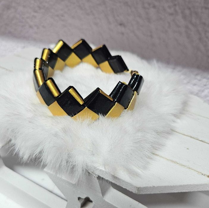 Handmade portofel+ cercei și brățară