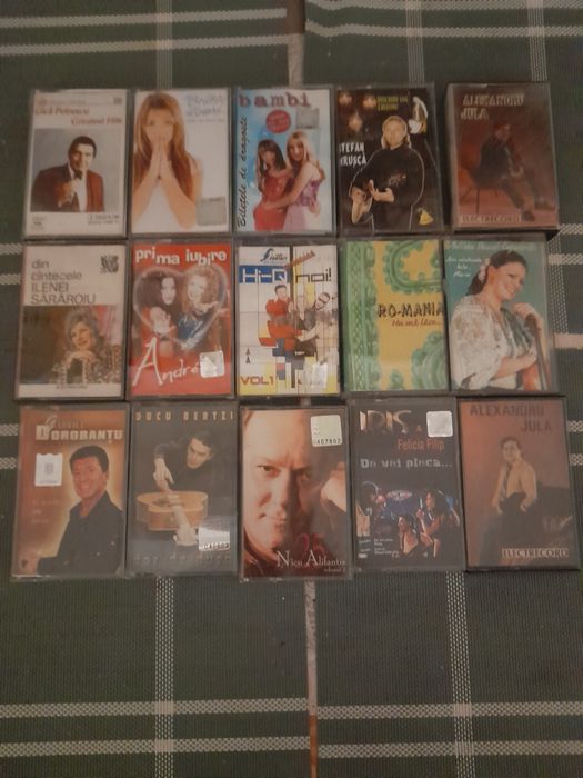 Casete audio, mai multe genuri.