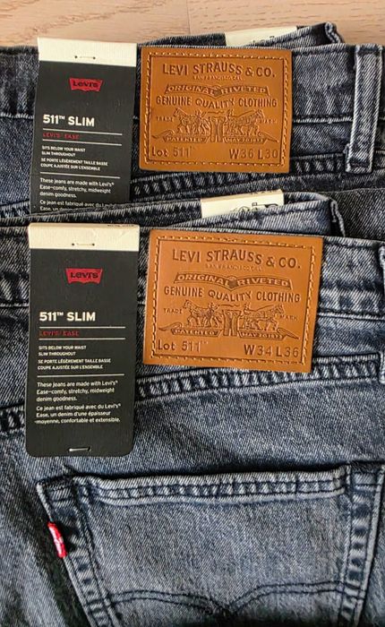 Blugi Levi's 511 Slim W36 L30. 100% Originali Levi Strauss
