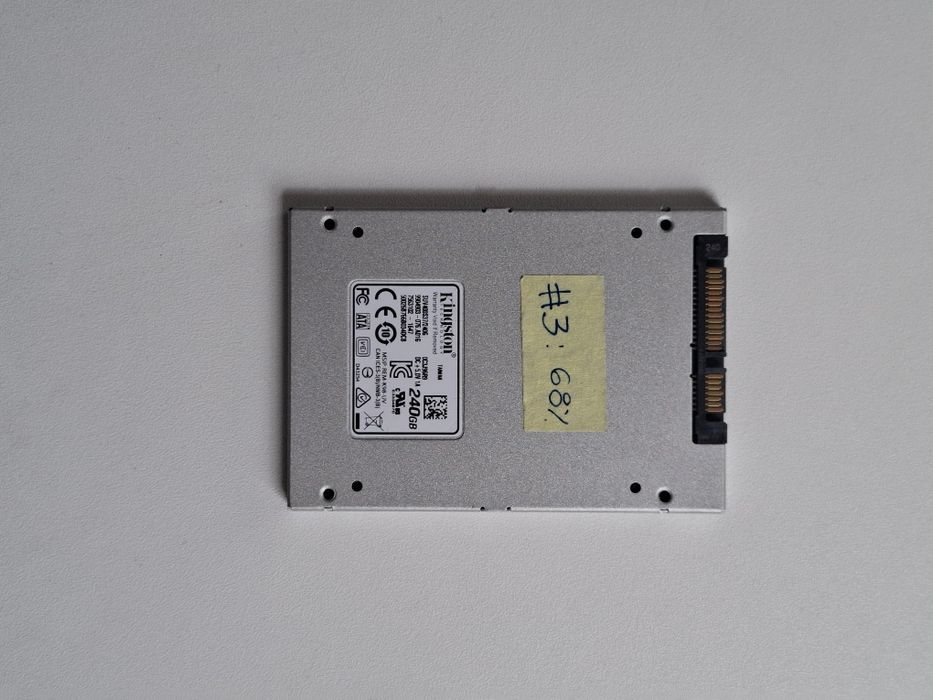 SSD#3: Kingston 240 gb