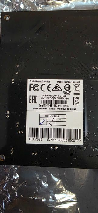 Placa de sunet Creative Audigy RX, PCI-E 7.1