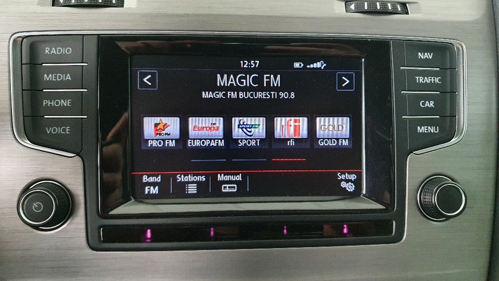 Navigatie Originala MIB 1 DISCOVER VW Golf  VII