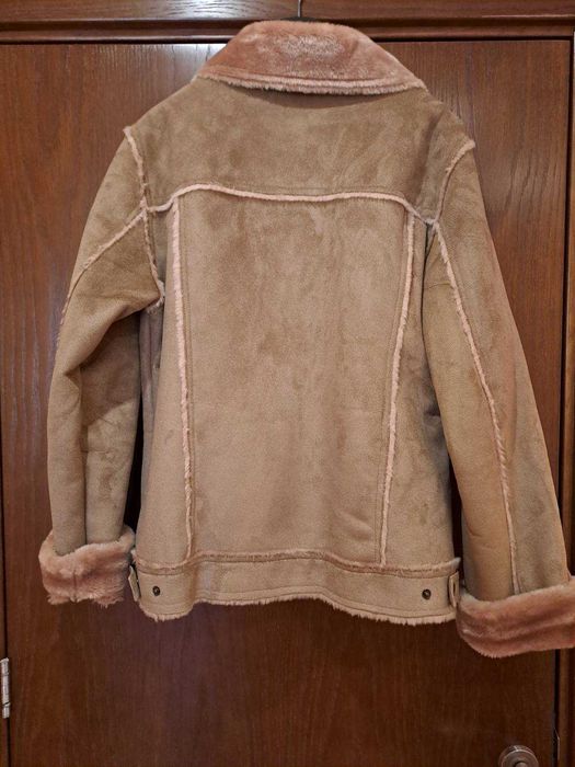 Sale-Кожено палто и спортно кожухче