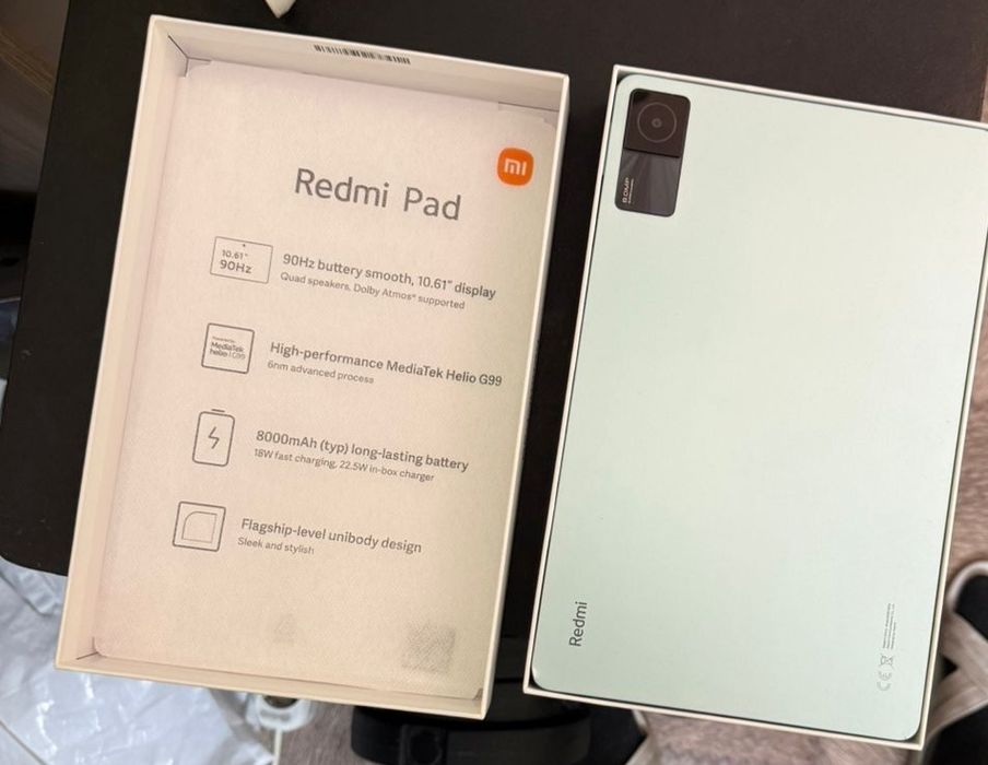 Redmi pad Mint Green