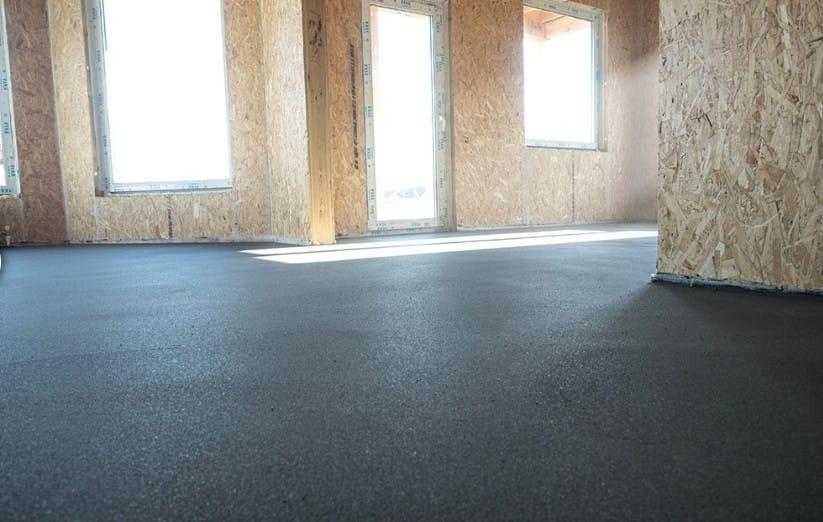 Полусухая стяжка пола