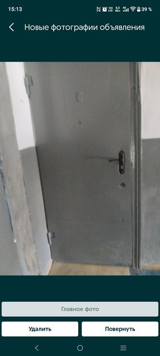 Продам железную дверь