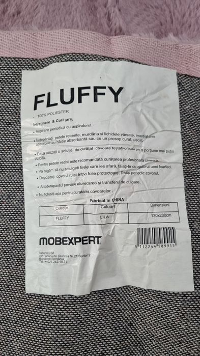 Covor Fluffy Mobexpert